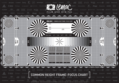 Back Focus Test Chart