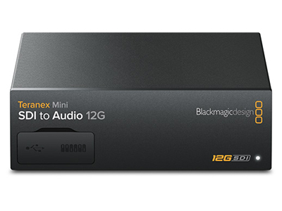 Blackmagic Teranex Mini - SDI to Audio 12G