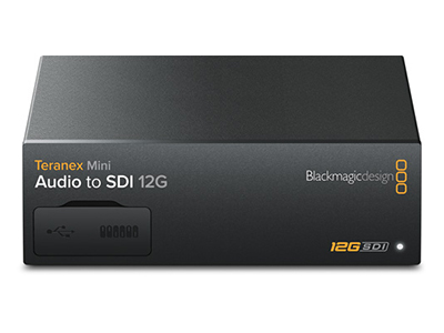 Blackmagic Teranex Mini - Audio to SDI 12G