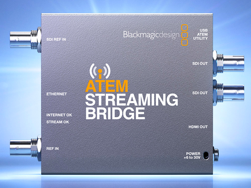 Blackmagic Design Announces New ATEM Streaming Bridge