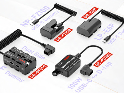 SWIT Launches Full USB-C Dummy Battery Line for Mirrorless and Video Production Power Flexibility