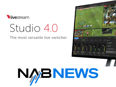 NAB 2016 - Livestream announces new Studio 4.0 and Studio Cloud software.