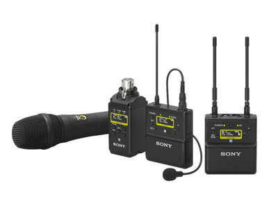 NAB 2019 - Sony launches new high-quality wireless microphone systems supporting Multi Interface Shoe