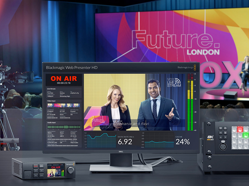 Blackmagic Design Announces New Blackmagic Web Presenter HD